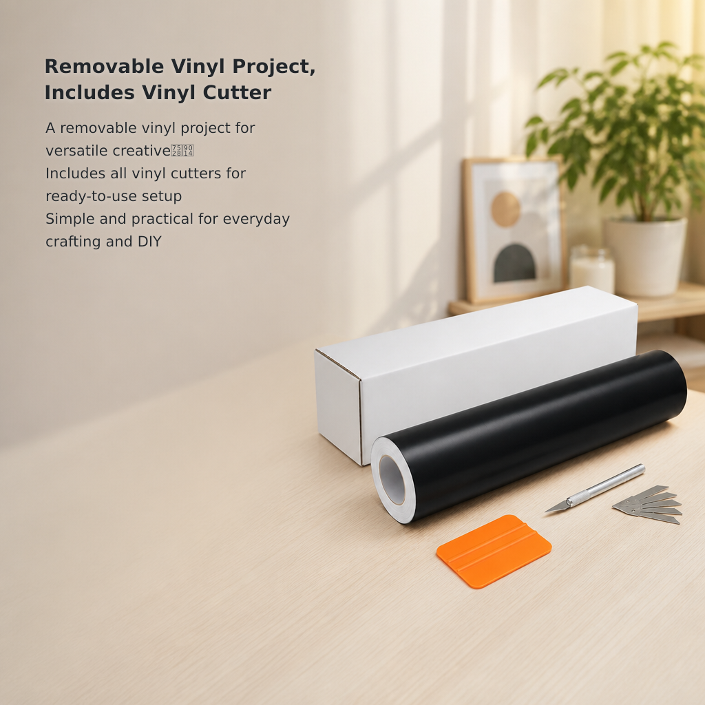 Removable Adhesive Craft Vinyl