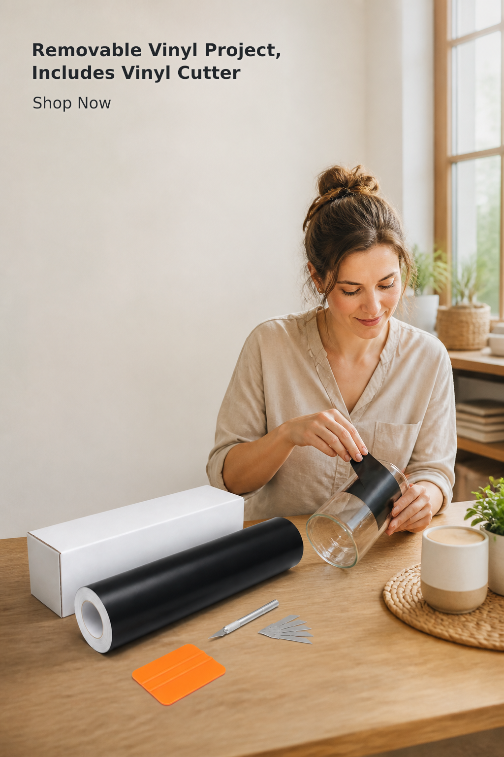 Removable Adhesive Craft Vinyl